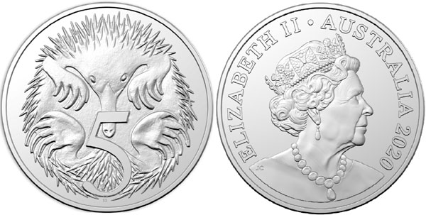 2020 Australia 5 Cents (Unc)